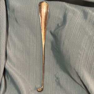 Vintage Gold Golf Club shoe horn